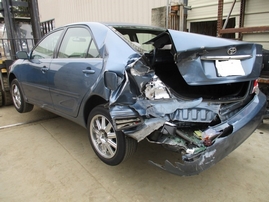 2003 TOYOTA CAMRY LE LIGHT BLUE 2.4L AT Z15119